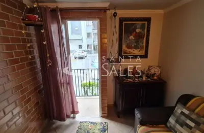 Apartamento à venda em são paulo-sp, jardim santa mônica  2 quartos, 1 sala, 1 banheiro, 1 vaga, 56m² de área