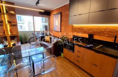 Apartamento com 1 quarto à venda na rua tuim, 101, moema, são paulo, 33 m2 por r$ 800.000