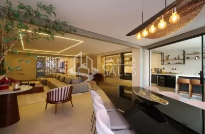 Luxuoso apartamento à venda no jardim, santo andré-sp: 4 quartos, 4 suítes, 3 salas, 6 banheiros, 4 vagas de garagem, 275m².