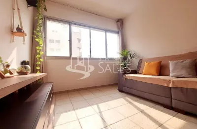 Apartamento à venda em são paulo - sp, na vila clementino: 1 quarto, 1 sala, 1 banheiro, 1 vaga, 50m². venha conferir!
