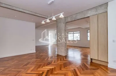 Imóvel de alto padrão em higienópolis: apartamento de 3 quartos, 1 suíte, 1 sala, 1 banheiro, 2 vagas de garagem, 230m².