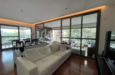Imóvel de luxo em moema: apartamento com 3 suítes, 3 vagas e 157m² à venda em são paulo-sp