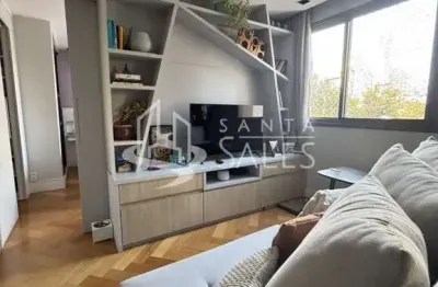 Apartamento à venda em são paulo-sp, cidade monções: 1 quarto, 1 suíte, 2 salas, 1 banheiro com banheira na suíte, 1 lavabo, 1 vaga, 56m²!