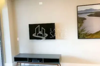 Apartamento de 1 quarto no brooklin paulista, são paulo-sp: 1 suíte, sala, banheiro, vaga de garagem, 43m² de área.