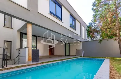 Imponente casa em condomínio à venda em santo amaro, são paulo-sp: 5 quartos, 5 suítes, 3 salas, 6 banheiros, 4 vagas, 368m².