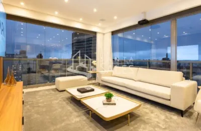 Apartamento de luxo em pinheiros: 2 quartos, 2 suítes, 2 salas, 2 banheiros, 2 vagas, 106m² - são paulo-sp!