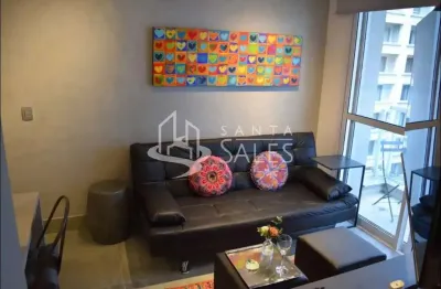 Apartamento à venda no centro de sp: 1 quarto, 1 suíte, mobiliado, com vaga e aceita pet! aproveite essa oportunidade!