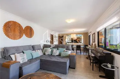 Apartamento de alto padrão para locação no alto da lapa, são paulo-sp: 3 quartos, 3 suítes, 2 salas, 4 banheiros, 3 vagas de garagem, 126 m².