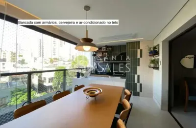 Espetacular apartamento de luxo à venda em são paulo-sp, aclimação: 3 quartos, 3 suítes, 2 salas, 6 banheiros, 3 vagas, 158m².