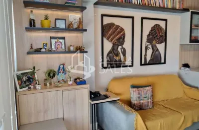 Apartamento à venda em são caetano do sul-sp, boa vista: 1 quarto, 1 sala, 1 banheiro, 1 vaga, 42m²