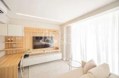 Apartamento à venda em Pinheiros, São Paulo-SP: 1 quarto, 2 salas, 1 banheiro, 1 vaga de garagem, 36,00 m² de área.