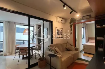 Oportunidade única: Apartamento à venda em Pinheiros, 1 quarto, 1 suíte, 1 vaga de garagem, 43m² - São Paulo-SP