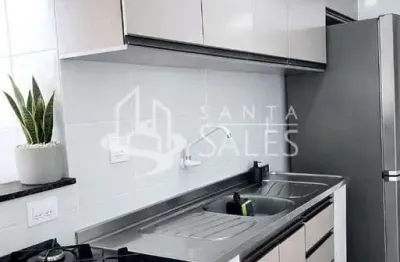 Apartamento à Venda em Alves Dias, São Bernardo do Campo - SP: 2 Quartos, 1 Sala, 1 Banheiro, 1 Vaga, 46m² de Área