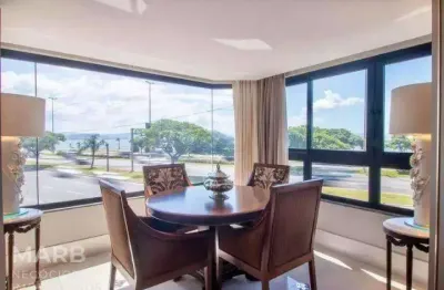 Apartamento com 3 dormitórios à venda, 216 m² por r$ 3.000.000,00 - agronômica - florianópolis/sc