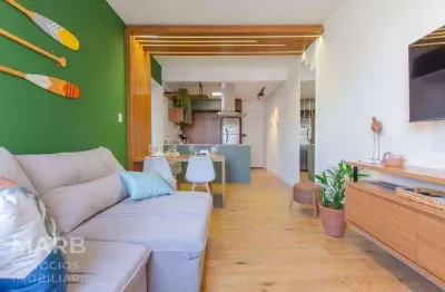 Apartamento com 2 dormitórios à venda, 50 m² por r$ 615.000,00 - centro - florianópolis/sc