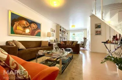 Cobertura com 3 dormitórios à venda, 280 m² por r$ 1.890.000,00 - centro - florianópolis/sc