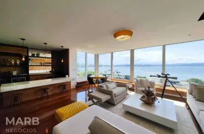 Apartamento com 3 dormitórios à venda, 206 m² por r$ 4.300.000,00 - agronômica - florianópolis/sc