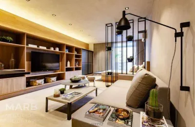 Studio com 1 dormitório à venda, 63 m² por r$ 1.390.000,00 - centro - florianópolis/sc