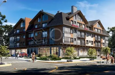 Apartamento com 1 quarto à venda na Avenida Das Hortênsias, 1200, Centro, Gramado por R$ 1.390.000