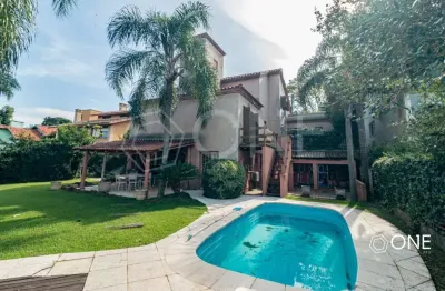 Casa em condomínio fechado com 4 quartos à venda na avenida firmino octávio bimbi, 255, cavalhada, porto alegre por r$ 2.190.000