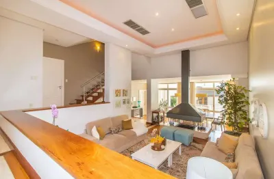 Casa em condomínio fechado com 5 quartos à venda na rua licínio cardoso, 350, chácara das pedras, porto alegre por r$ 4.300.000