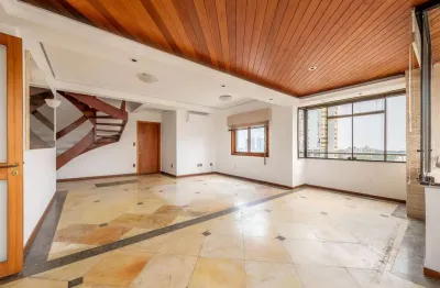 Cobertura com 3 quartos para alugar na avenida ganzo, 677, menino deus, porto alegre por r$ 6.900
