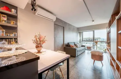 Apartamento com 1 quarto à venda na avenida borges de medeiros, 2277, praia de belas, porto alegre por r$ 700.000