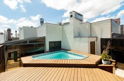 Cobertura com 4 quartos para alugar na rua barão do guaíba, 1000, menino deus, porto alegre por r$ 7.900