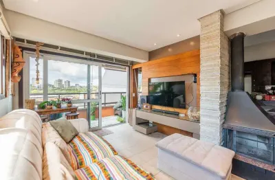 Cobertura com 2 quartos para alugar na avenida joão wallig, 1825, passo da areia, porto alegre por r$ 8.000