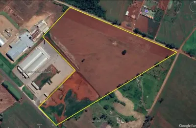 Terreno industrial com 2 barracões locado  para  venda. arapongas pr