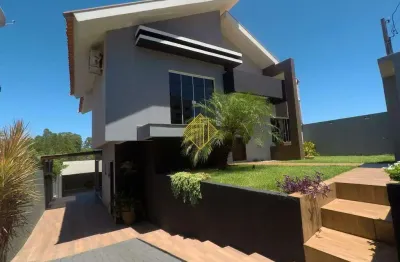 Sobrado à venda, 3 quartos, 1 suíte, 4 vagas, vila industrial - toledo/pr