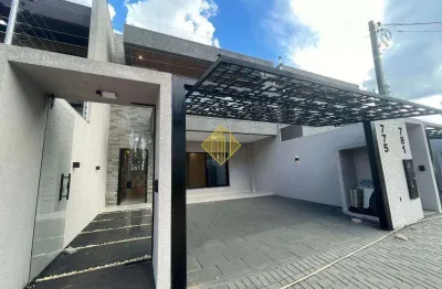 Sobrado à venda, 3 quartos, 3 suítes, 2 vagas, tropical iii - cascavel/pr
