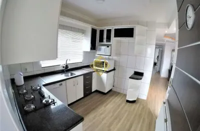 Apartamento semi mobiliado na vila industrial com 2 vagas de garagem em toledo-paraná