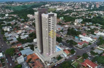 Apartamento semi mobiliado 03 suites duas vagas lazer completo centro cascavel pr
