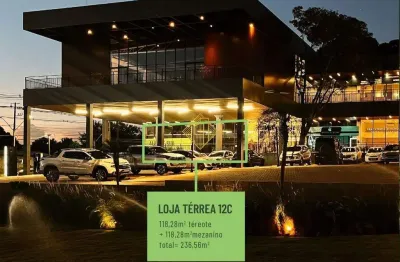 Locação de sala comercial com mezanino no jardim la salle em toledo - paraná