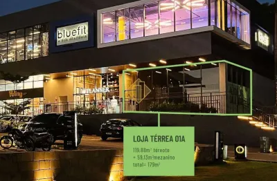 Locação de sala comercial com mezanino no jardim la salle em toledo - paraná
