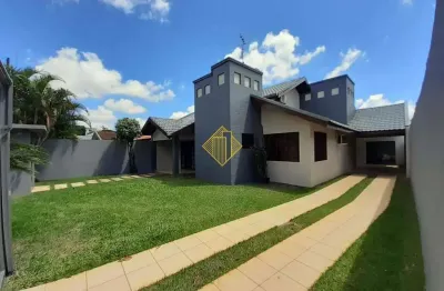 Casa na vila industrial com 2 suítes mais 1 quarto em toledo-paraná