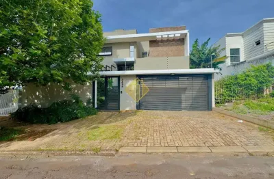 Sobrado à venda, 3 quartos, 1 suíte, 4 vagas, recanto tropical - cascavel/pr