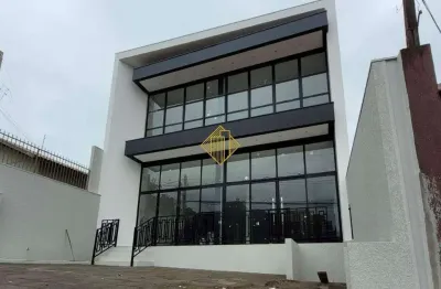 Sala comercial para locação com mezanino no centro de toledo - paraná