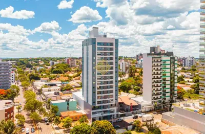 Apartamento à venda, 1 suíte + 2 quartos, 2 vagas, jd la salle - toledo/pr