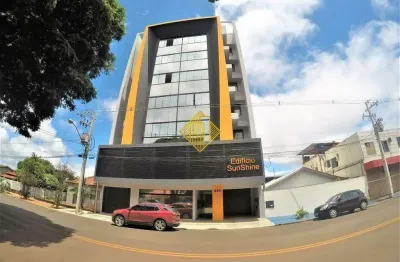 Apartamento à venda, 2 quartos, 1 suíte, 2 vagas, centro - toledo/pr