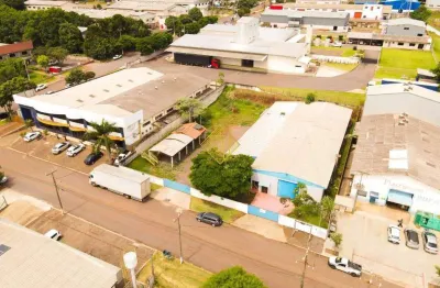 Ótimo barracão industrial estrategicamente situado na saída para foz do iguaçu na br 277