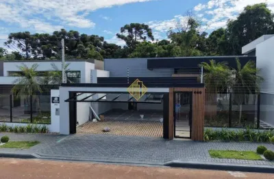 Casa TÉRREA em construção no Bairro Tropical III - Alto padrão com 3 suítes