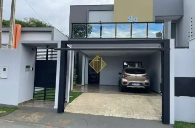 Sobrado à venda, 2 quartos, 1 suíte, 2 vagas, vila industrial - toledo/pr