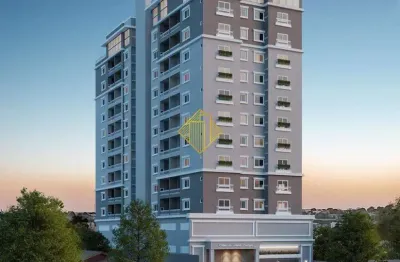 Apartamento à venda, 2 quartos, 1 suíte, 2 vagas, centro - cascavel/pr