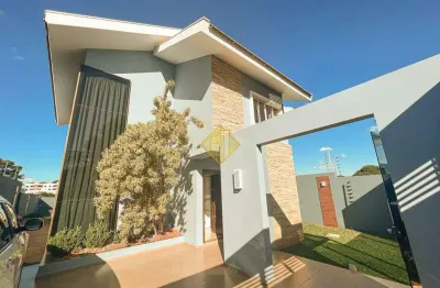 Sobrado à venda, 2 quartos, 1 suíte, 3 vagas, vila becker - toledo/pr