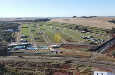 Terreno de esquine e frente para a cidade no condominio vitality home resort