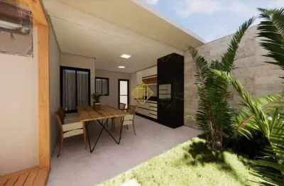Casa térrea nova bairro neva com 2 suítes + 1 quarto