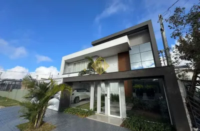 Sobrado à venda, 4 quartos, 3 suítes, 4 vagas, maria luiza - cascavel/pr