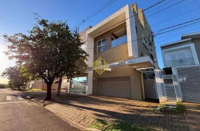 Apartamento na vila becker com 3 vagas de garagem em toledo-paraná